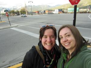 Ali and I at the beginning of our Jasper adventure in 2012.