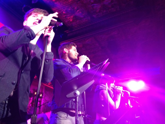 Andy Mientus, Jeremy Jordan and Krysta Rodriguez