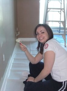 Painting my new condo.