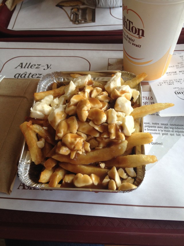 Poutine in Quebec City