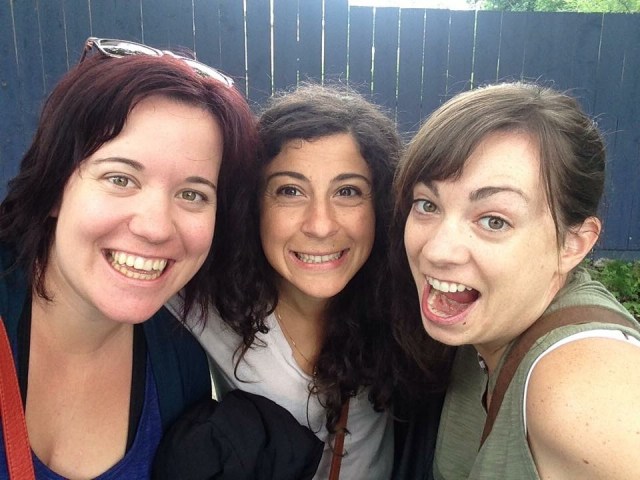 Heather, our lovely host in Halifax, and Ali's dear friend.